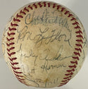 Old Timers Autographed Official Major League Baseball