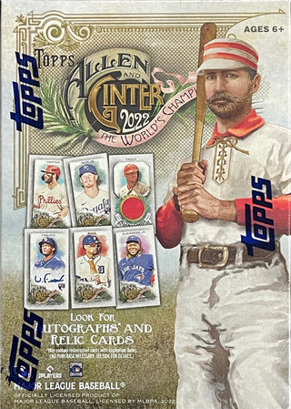 2022 Topps Allen & Ginter Baseball 8-Pack Blaster Box