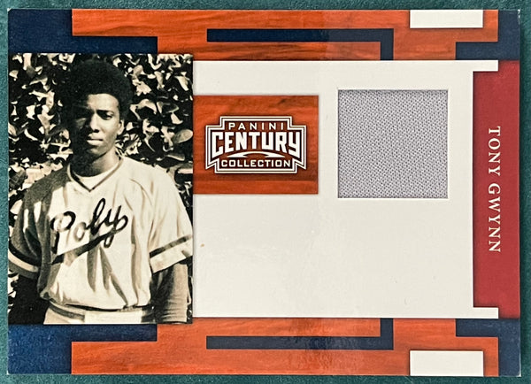 Tony Gwynn 2010 Panini Century Collection Game Used Jersey Card 190/250