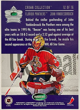 John Vanbiesbrouck Autographed 1996-97 Parkhurst Card