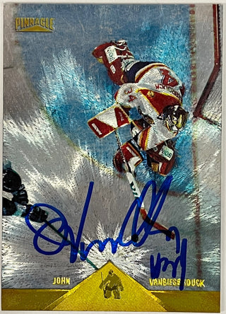 John Vanbiesbrouck Autographed 1996-97 Pinnacle Card