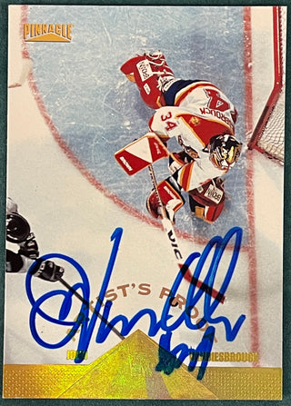 John Vanbiesbrouck Autographed 1996-97 Pinnacle Card