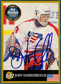 John Vanbiesbrouck Autographed 1995-96 Semic Sports Card