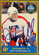 John Vanbiesbrouck Autographed 1995-96 Semic Sports Card