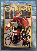 John Vanbiesbrouck Autographed 1995-96 Topps Finest Card