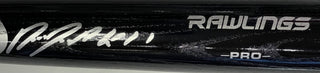 Jose Ramirez Autographed Rawlings Pro Bat (Beckett)