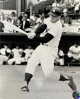 Mickey Mantle Unsigned 8x10 Baseball Photo