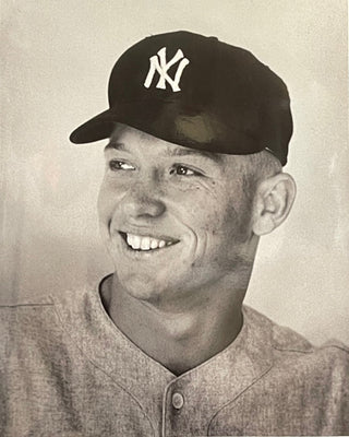 Mickey Mantle Unsigned 8x10 Baseball Photo