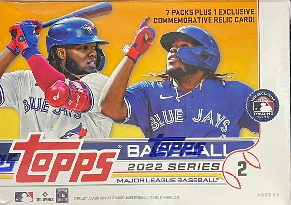 2022 Topps MLB Series 2 Baseball Trading Card Blaster Box