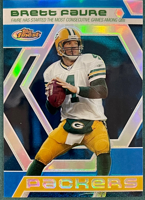 Brett Favre 2006 Topps Finest Card #137/299