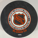 Paul Laus Autographed 1996 Stanley Cup Puck