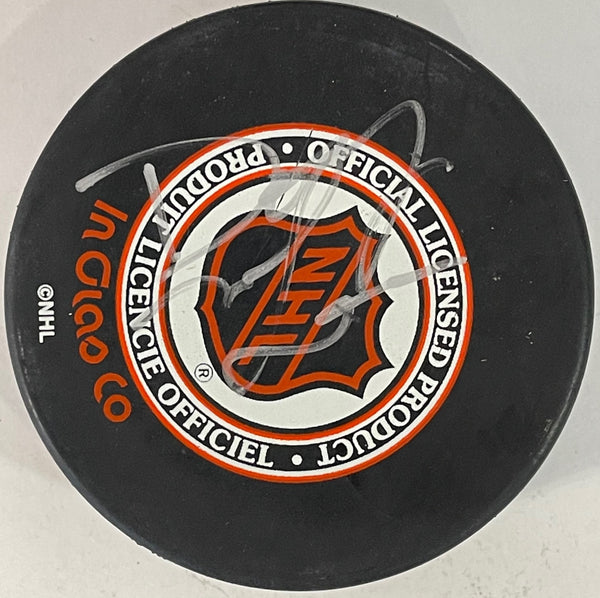 Rob Niedermayer Autographed 1996 Stanley Cup Puck