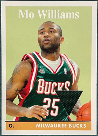 Mo Williams 2008-09 Topps Basketball Jersey Card