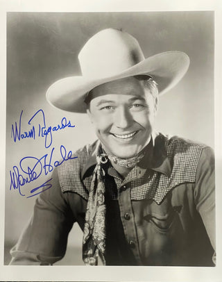 Monte Hale Autographed 8x10 Celebrity Photo