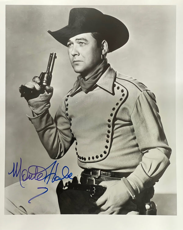 Monte Hale Autographed 8x10 Celebrity Photo