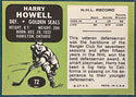 Harry Howell Autographed 1970-71 Topps Card