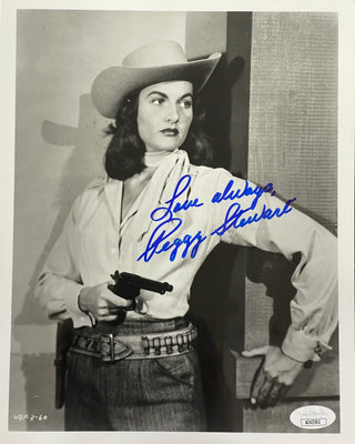 Peggy Stewart Autographed 8x10 Celebrity Photo (JSA)