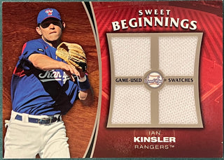 Ian Kinsler 2006 Upper Deck Sweet Spot Game Used Jersey Card