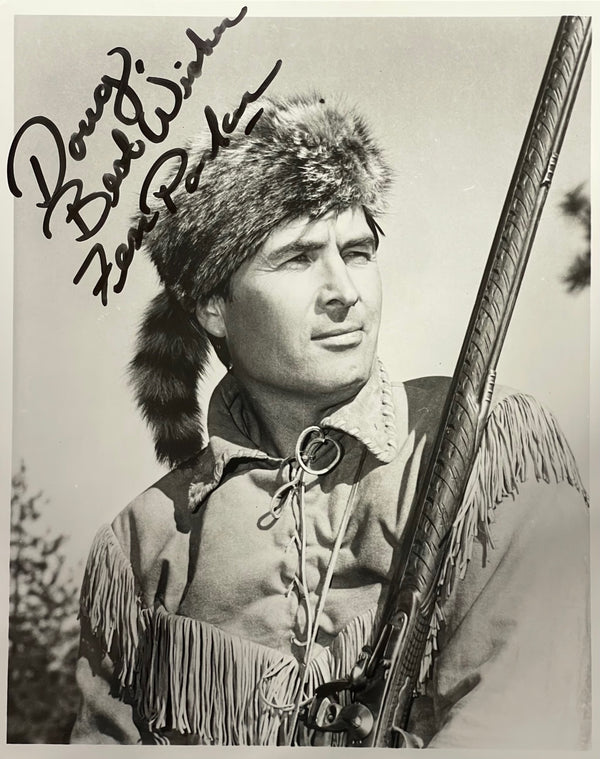 Fess Parker Autographed 8x10 Celebrity Photo