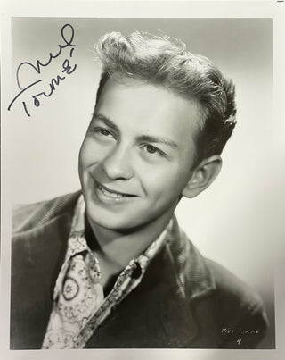 Mel Torme Autographed 8x10 Celebrity Photo