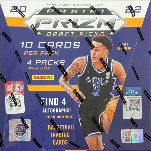 2022/23 Panini Prizm Draft Picks Basketball Hobby Box