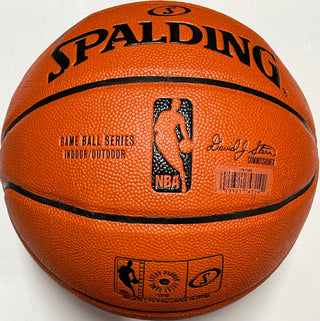 Earl Lloyd Autographed Spalding Indoor/Outdoor Basketball