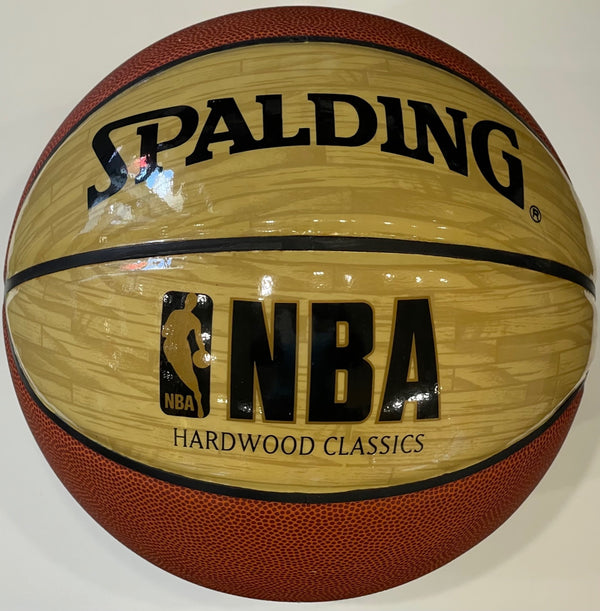 Walt Frazier Autographed Spalding Hardwood Classic Basketball