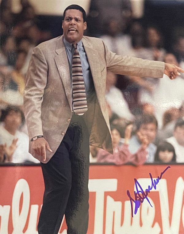 Stu Jackson Autographed 8x10 Basketball Photo