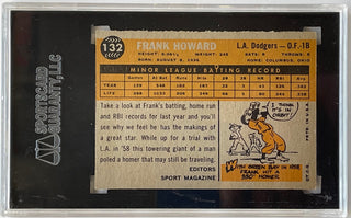 Frank Howard Autographed 1960 Topps Rookie Card #132 (SGC)