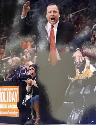 Tom Thibodeau Autographed 8x10 Basketball Photo