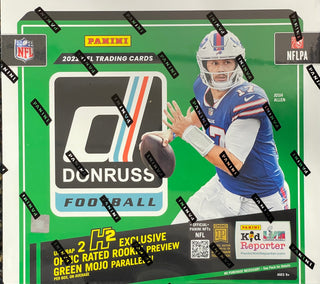 2022 Panini Donruss H2 Football Hobby Box