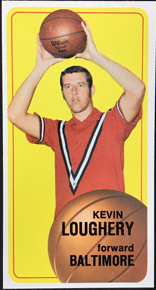 Kevin Loughery 1970-1971 Topps Card #51 Baltimore Bullets