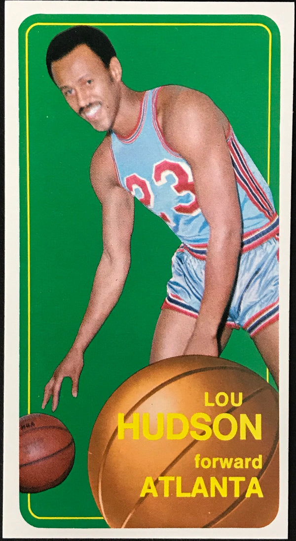 Lou Hudson 1970-1971 Topps Card #30 Atlanta Hawks