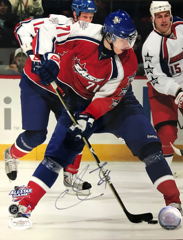 Evgeni Malkin Autographed 2009 All-Star 8x10 Photo (JSA)