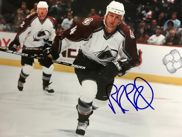 Rob Blake  Autographed 8x10 Photo Colorado Avalanche