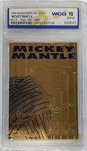 1996 Mickey Mantle 23K Gold Card Graded Gem-Mint 10