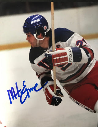 Mike Eruzione Autographed 8x10 Photo 1980 US Olympic Hockey Captain