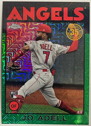 Jo Adell Topps Chrome Rookie 2021 Card 86TC-96