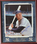 Mickey Mantle Autographed Framed 16x20 Photo (JSA)