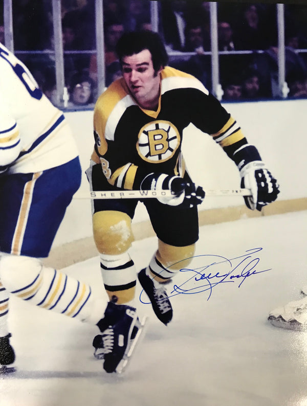 Ken Hodge Autographed 8x10 Photo Boston Bruins