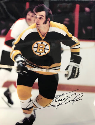 Ken Hodge Autographed 8x10 Photo Boston Bruins