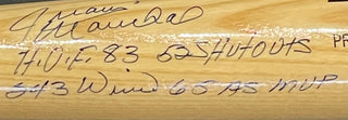 Juan Marichal Autographed Multi Inscribed Rawlings Big Stick Bat (BVG)