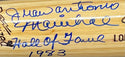 Juan Antonio Marichal "HOF 1983" Autographed Louisville Slugger Bat (BVG)