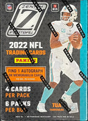 2022 Panini Zenith Football 6-Pack Blaster Box