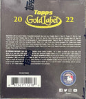 2022 Topps Gold Label Baseball Hobby Box