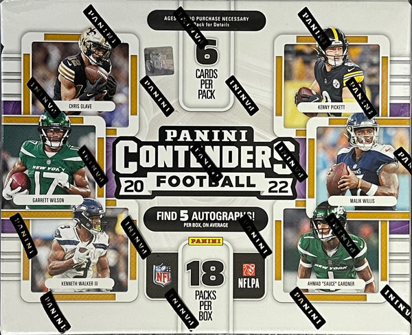 2022 Panini Contenders Football Hobby Box