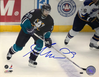 Petr Sykora Autographed 8x10 Photo Anaheim Mighty Ducks