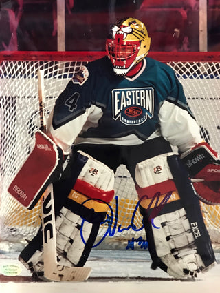 John Vanbiesbrouck Signed 8x10 Photo Panthers