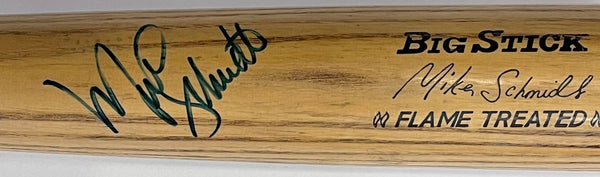 Mike Schmidt Autographed Adirondack Big Stick Bat