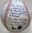 Denny McLain Multi Inscribed Stat Signed Official Major League Baseball